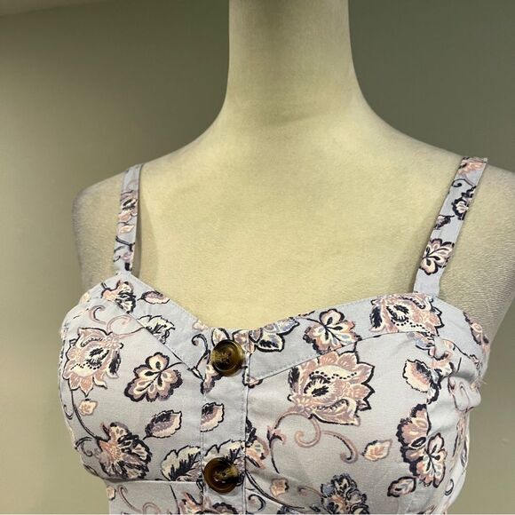 Wallflower Floral mini Romper with straps size small - Picture 3 of 14